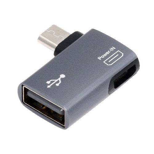 2-In-1 Powered Micro USB HOST OTG Adapter Power for Fire Stick/Host Devices - Photo 9 sur 10