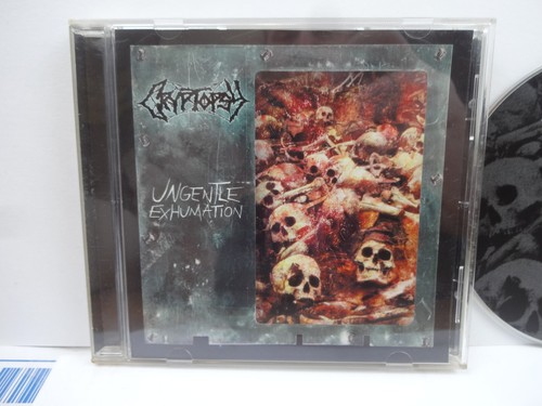 CRYPTOPSY Ungentle Exhumation CD 2002 reissue version demo CR012 death metal - Imagen 2 de 4