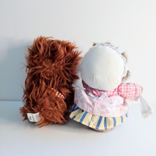 4 x Plush Chewbacca Tiggy Winkle Peter Rabbit Beatrix P Shirley Beanie Kids - Picture 12 of 23