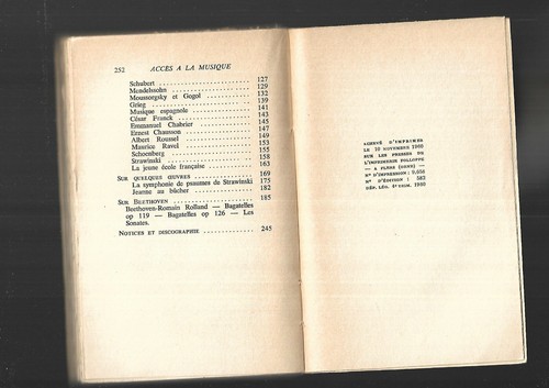 Acceso Al Música Daniel Lazarus Preface Georges Auric Autografiado Ref E36H - Picture 12 of 12