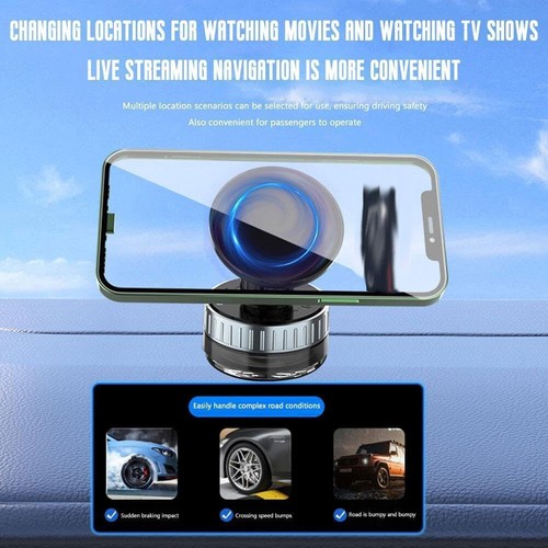 For Galaxy S20/S21/S23/S24/FE - Magnetic Car Mount Phone Holder For Dash - 第 9/10 張圖片