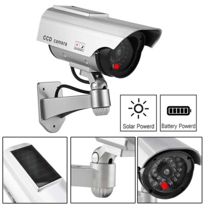 Tech Traders ® TTSSDC SOLAR Power Fake Outdoor Dummy Security - View #10
