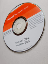 Microsoft Office OneNote 2003 Disc  Product Key License