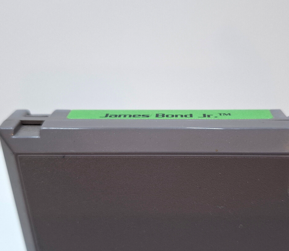 James Bond Jr Nintendo Nes Jeux Module Pal Version Européenne Thq