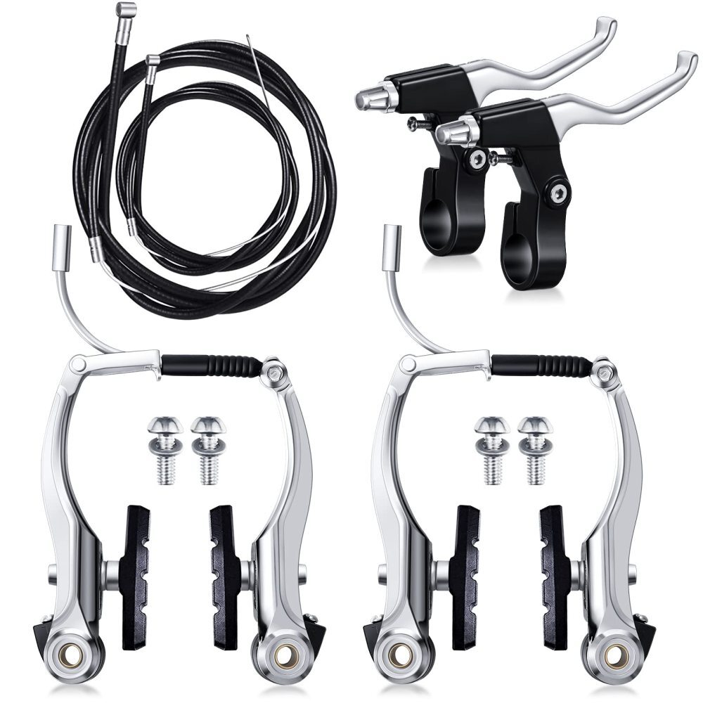 Bohaner V-Brake Fahrrad Bremsen Set - Komplettset Vorne & Hinten