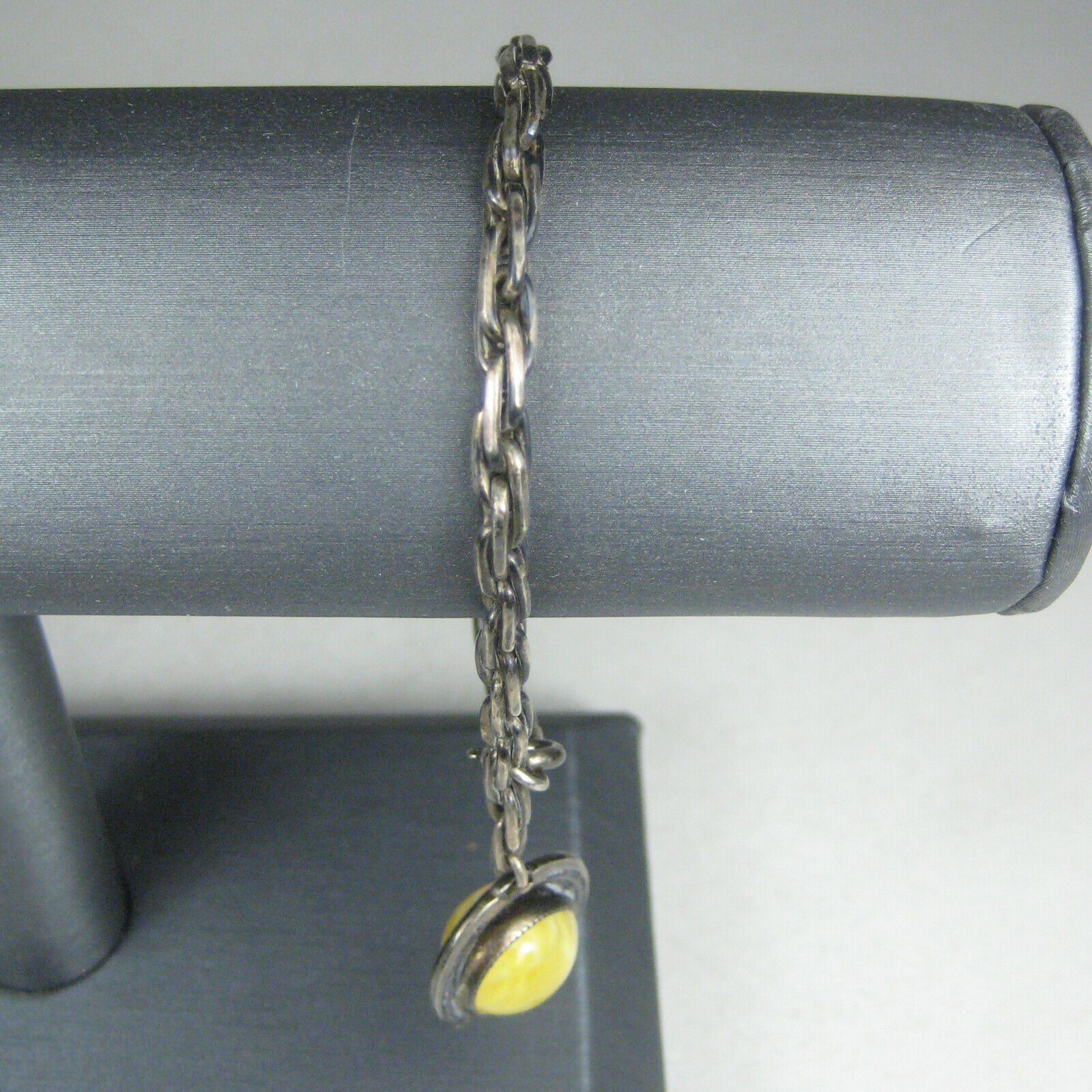 Bracelet Sterling Silver Solid .925 Unsigned Horu… - image 5