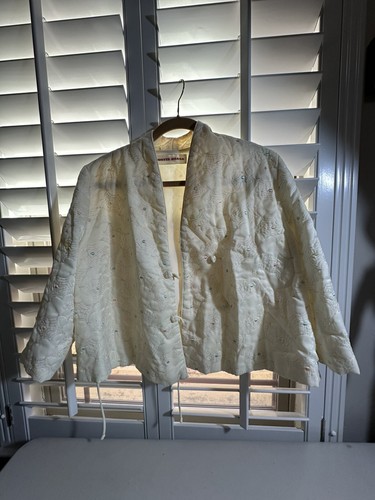 Vintage Odette Barsa Jacket/Robe Night - Picture 8 of 9