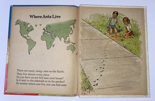 VTG The Busy Ants by Karin Clafford Farley (Rand McNally, 1973) - Picture 10 of 12