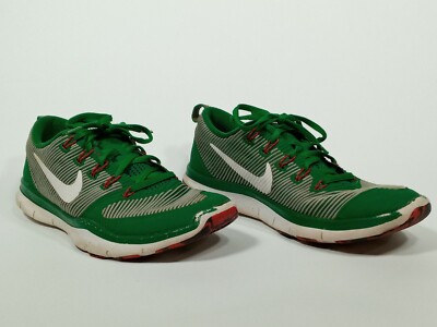Nike Men's Free Versatility Green Red Training Shoes Mexico 833336