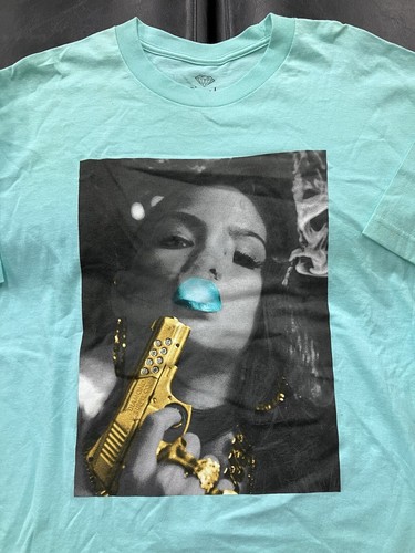 NEW Diamond Supply Co. x CASSIE "Rocka Bye Baby" T-Shirt Size XL 2013 - Picture 3 of 8