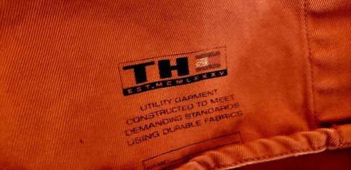 Vintage Tommy Hilfiger TH3 Utility Garment Shirt Cotton Men's M - Picture 6 of 6