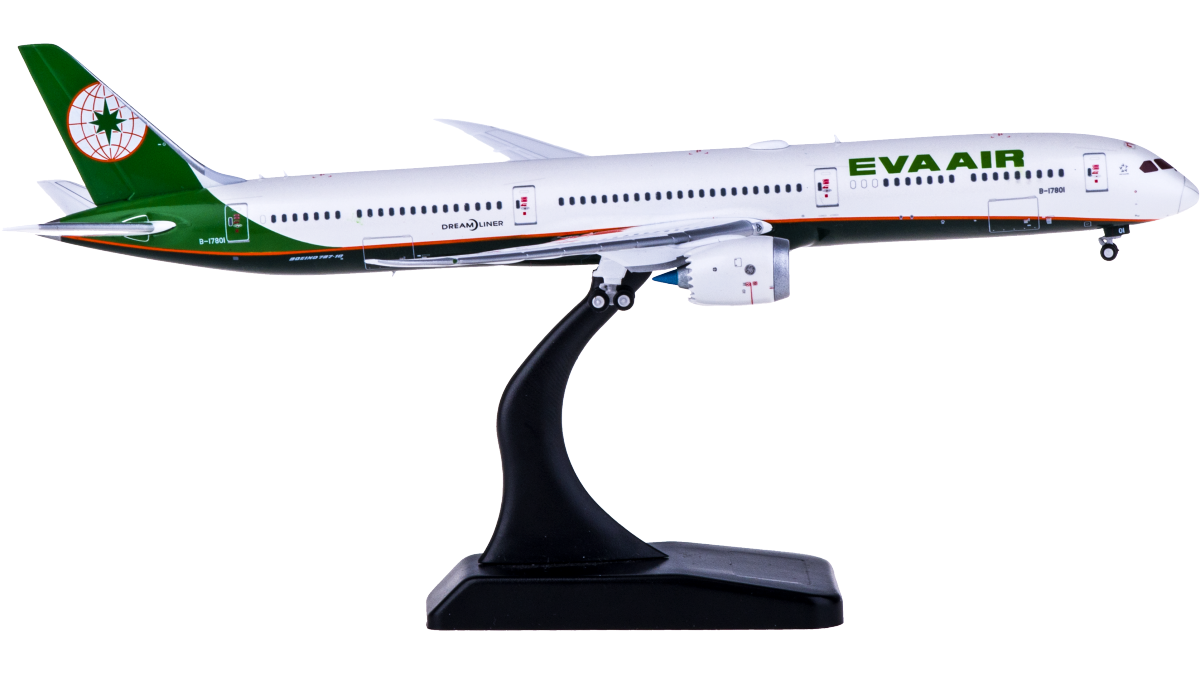 1:400 JC Wings EVA AIR BOEING 787-10 Passenger Airplane 1:400 JC Wings EVA AIR BOEING 787-10 Passenger Airplane
