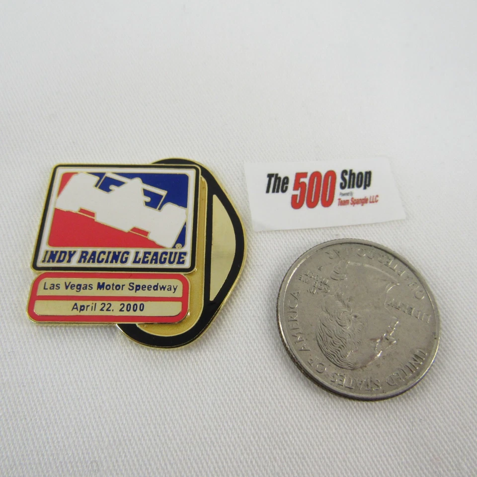Indy Racing League IRL 2000 Las Vegas Motor Speedway Collector Lapel Pin - Image 3 of 4