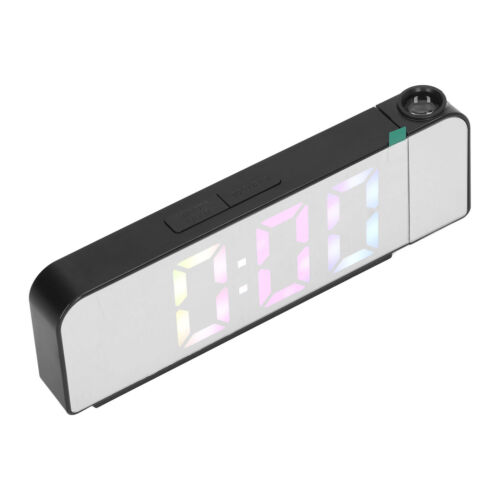 LED Projection Clock Large Screen Big Font Alarm Clock 12H 24H Display 3 Leve - Picture 10 of 24