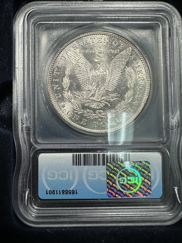 1890-S Morgan Silver Dollar $1 ICG MS61 - Picture 2 of 2