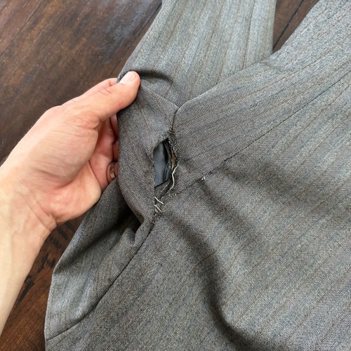 1960s 1970s Brown Striped Sport Jacket VTG Mens Suit 41 33x27 Rockabilly Wool - Picture 17 of 24