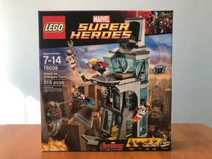 lego attack on avengers tower