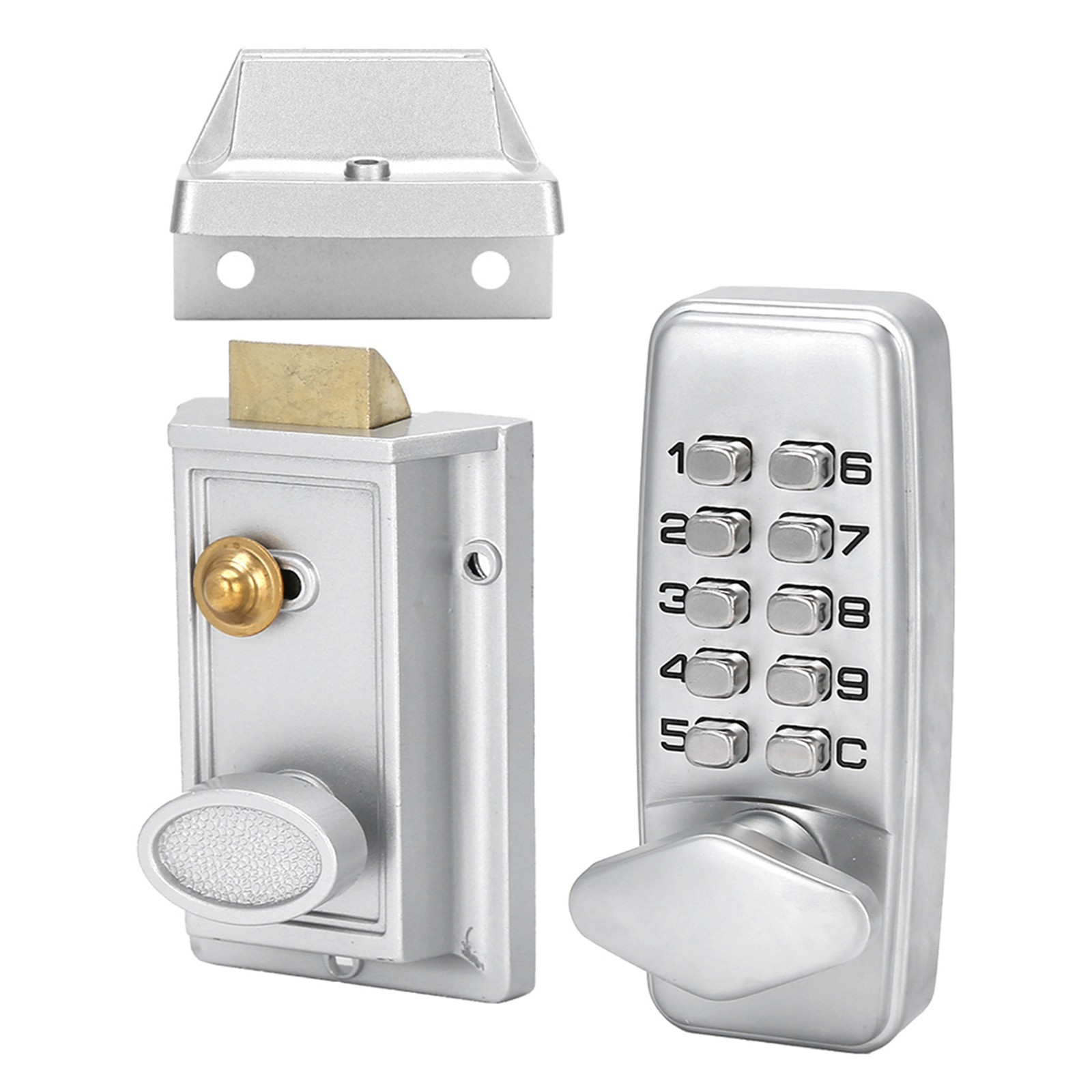Digital Password Door Lock Mechanical Code Waterproof Electronic Locker