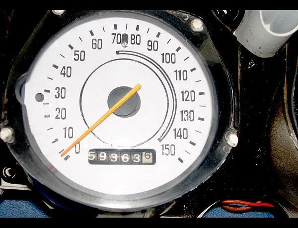 Medidores de cara blanca para Dodge Charger Rallye 1971-1974 Foto 3 de 4