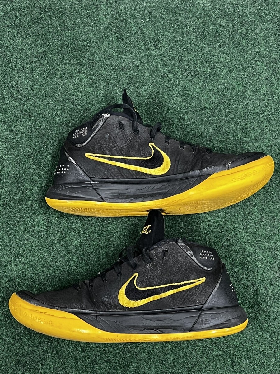 2017 Nike Kobe AD Black Mamba City Edition Size 10 Black Yellow