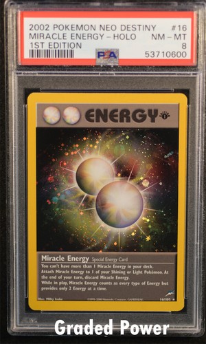 Miracle Energy (1st Edition) graded PSA 8 for sale on eBay