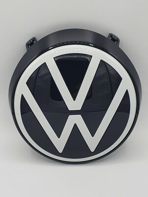 Original VW ID.3 VW Zeichen Emblem Logo VORN pure white / schwarz 10A853601  AWA