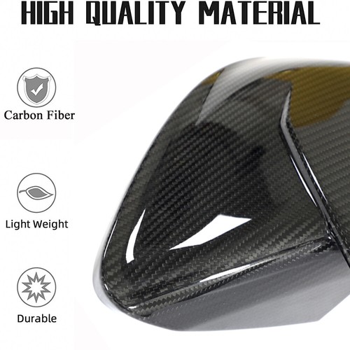 For Audi RSQ8 RS Q8 2020UP Dry Carbon Fiber Car Side Rearview Mirror Cover Caps - Picture 8 of 13