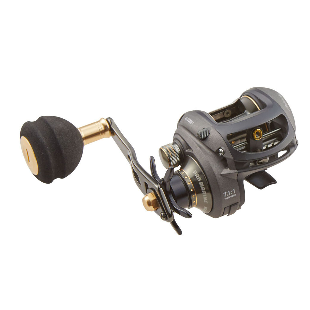 ** PRO MARINE ADJUSTY Right hand Offshore games Bait Reels variations