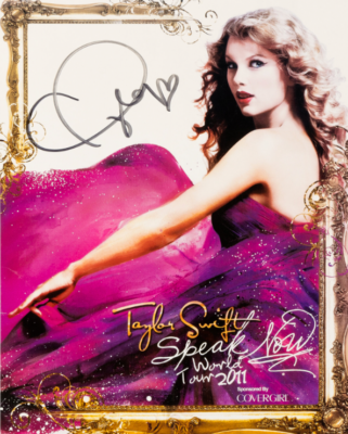 Taylor Swift Autographed 8x10 Photo Signed Reprint 2011 Speak Now