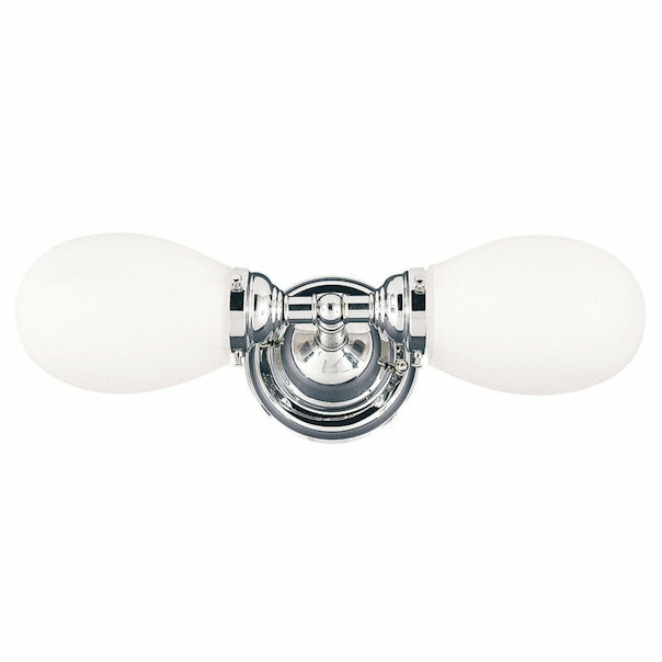 SCOTT STUDIO COLLECTION WALL SCONCE VANITY FLUORESCENT LIGHT 3915-2C26E-PC SCOTT STUDIO COLLECTION WALL SCONCE VANITY FLUORESCENT LIGHT 3915-2C26E-PC