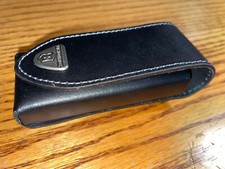 Victorinox Swiss Army BLACK LEATHER Pouch for SWISSTOOL  111mm 4.0523.3