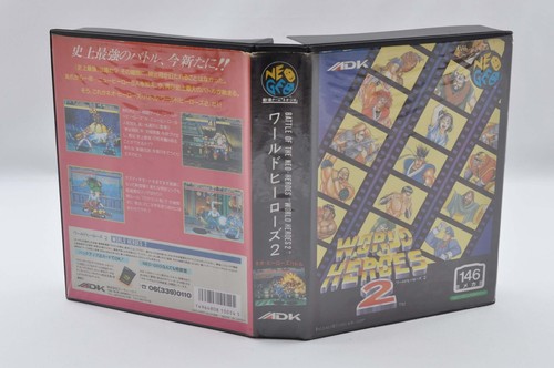 WORLD HEROES 2 Neo Geo AES NEOGEO SNK ADK - Imagen 2 de 24