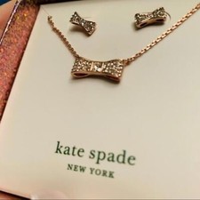Kate Spade New York Rose Gold Bow Jewelry Set