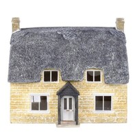 Bachmann Scenecraft Weavers Cottage Haus 00 Gauge 1:76 Resin Modellbahn