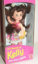 Barbie Li'l Friends of Kelly CHELSIE Brunette 1995 Mattel 14906 New Sealed 