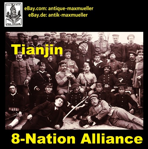 China Tianjin Tientsin 8-Nation Alliance original large size photo 1900s