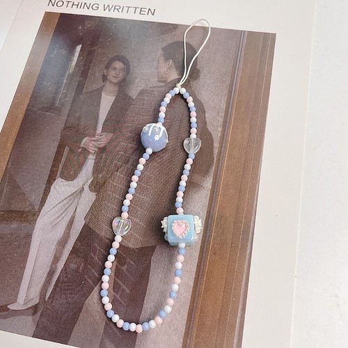 Women Colorful Beaded Chain Phone Jewelry Pendant Drop-resistant Strap Anti-lost - Zdjęcie 4 z 8