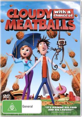 Cloudy With A Chance Of Meatballs (DVD, 2009) Anna Faris, Bruce
