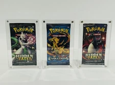 Pokémon Booster Pack Magnetic Acrylic Case