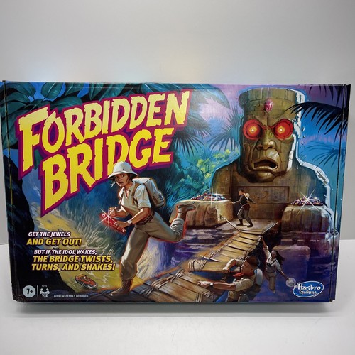 FORBIDDEN BRIDGE Adventure Board Game Hasbro Gaming 2-4 Players Ages 7+ NEW - Picture 11 of 11