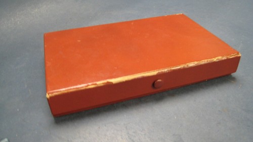 Vintage Bakelite or Catalin Double Six Domino Set of 28 Beautiful w Case - Picture 2 of 4