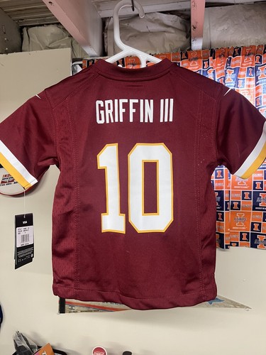 Washington Redskins Nike On Field #10 RG3 Jersey Red Youth Size Small 4 - Picture 6 of 6