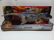 Jurassic World Dominion Extreme Damage Allosaurus Dinosaur w/ Roaring Sound NEW