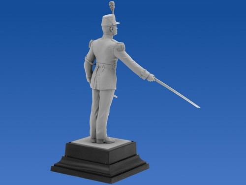 French republican guard officer ICM 16004 Plastic model kit figures Scale 1:16 - Picture 7 of 10