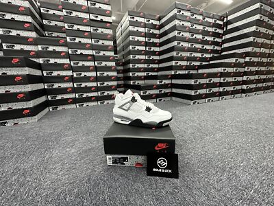 シューズ(男性用) Nike Air Jordan 4 RetroWhite/Cement 2025 FV5029-100 Nike Air Jordan 4 Retro White Cement (2025