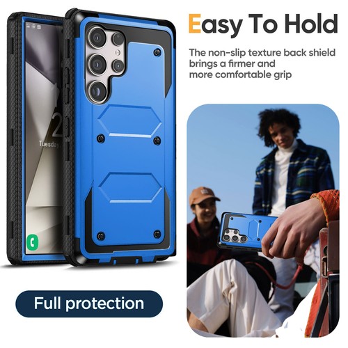 For Samsung Galaxy S9 S10 S20 Ultra S21 S22 S23 Rugged Hard Case Cover Belt Clip - Picture 23 of 49