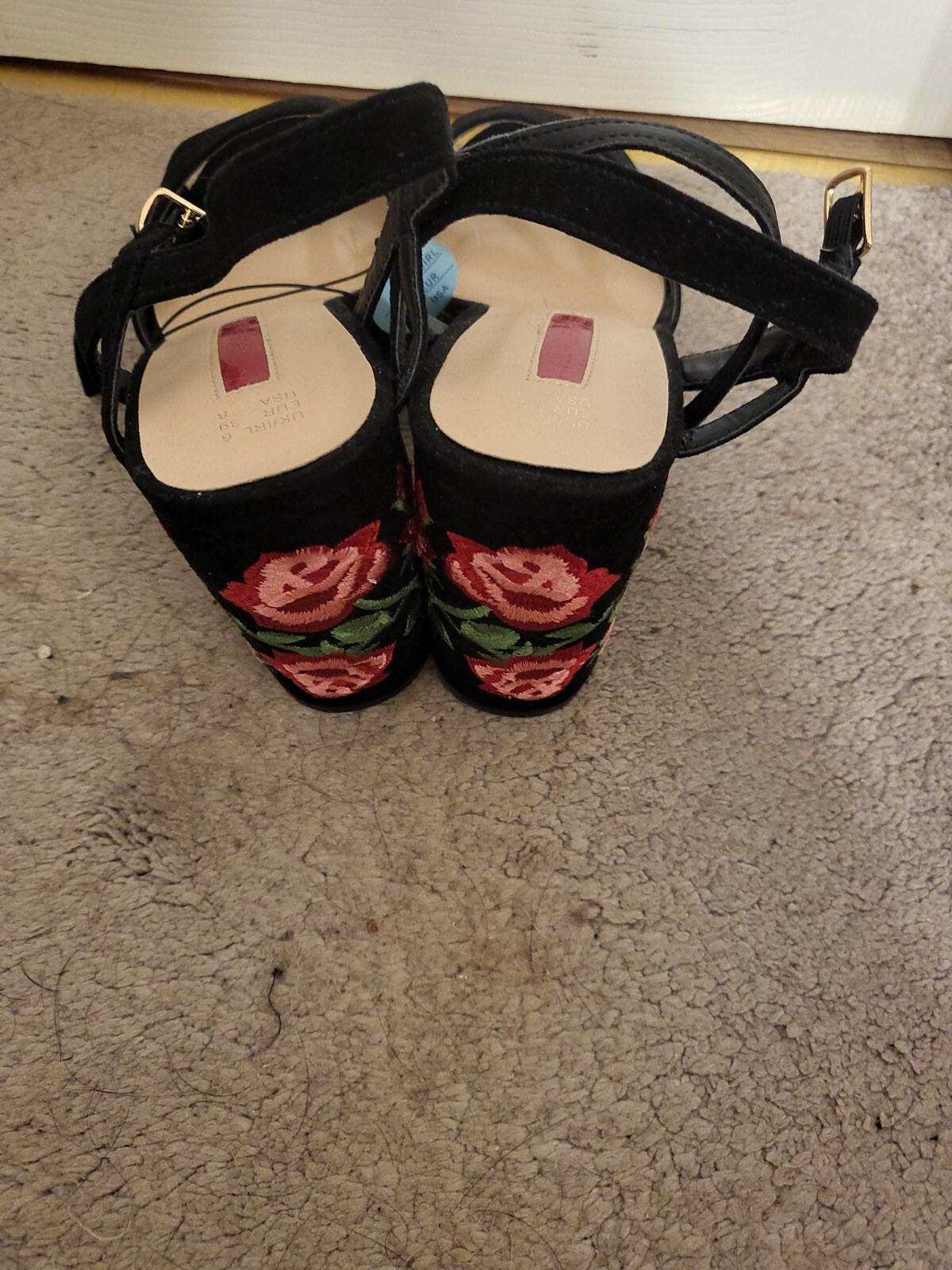 APL sandali neri taglia 6 nuovi