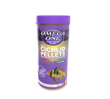 Omega One Super Color Cichlid Floating Pellet Fish Food Small Pellets