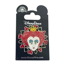 Shanghai Disney Alice Through the Looking Glass Red Queen of Hearts Spinner Pin
