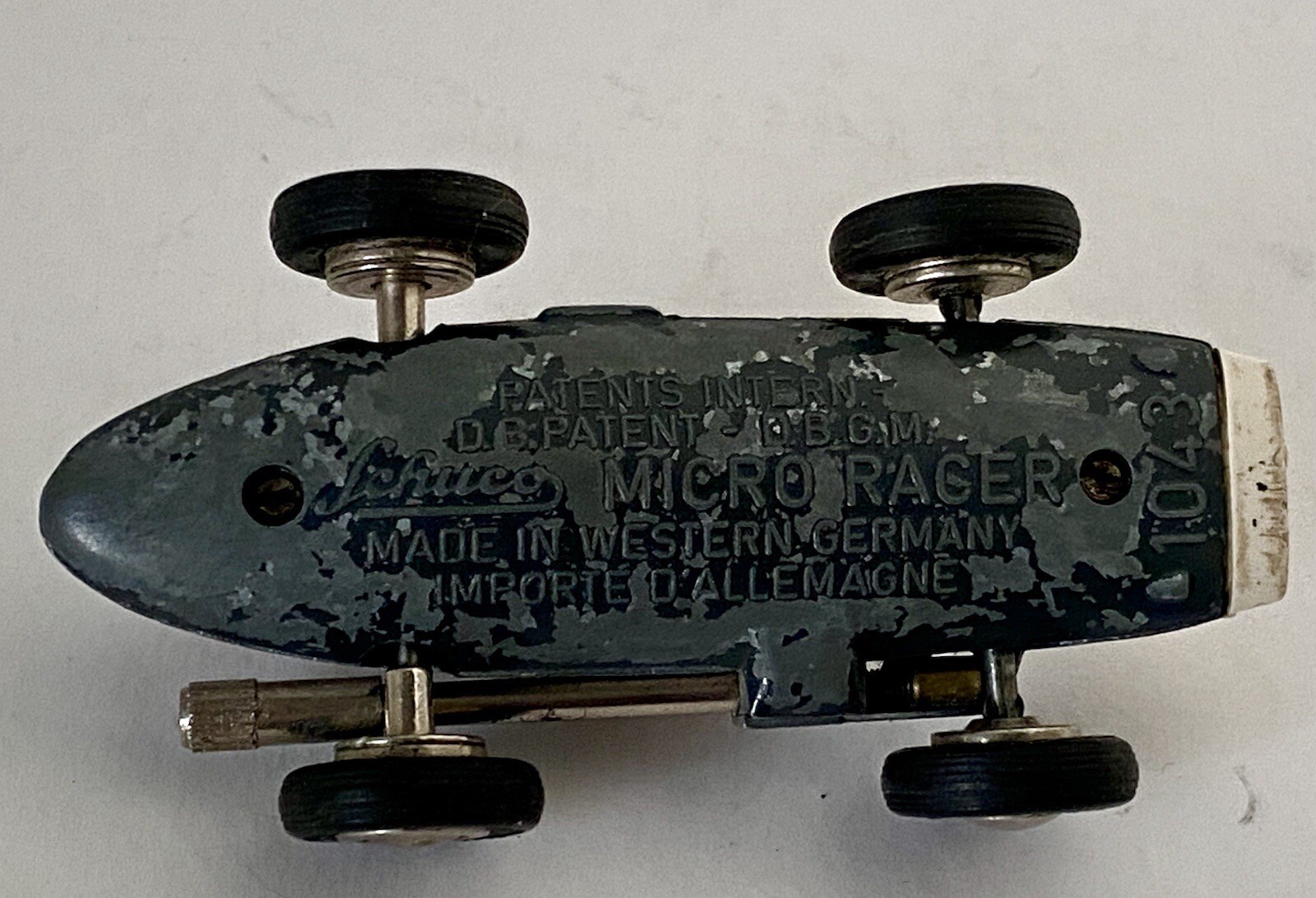 Antique SCHUCO 1043 MERCEDES MICRO RACER #5-No Key | eBay